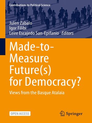 cover image of Made-to-Measure Future(s) for Democracy?